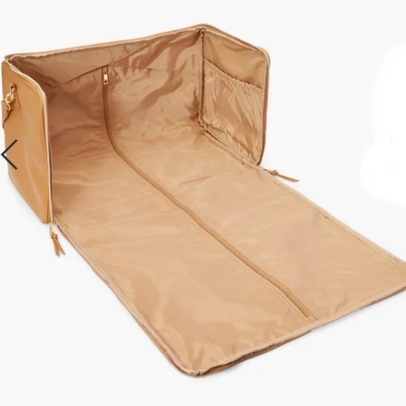 Garment Convertible Camel Duffel Bag - Picture 5 of 7